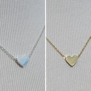 Stainless Steel Dainty Heart Necklace